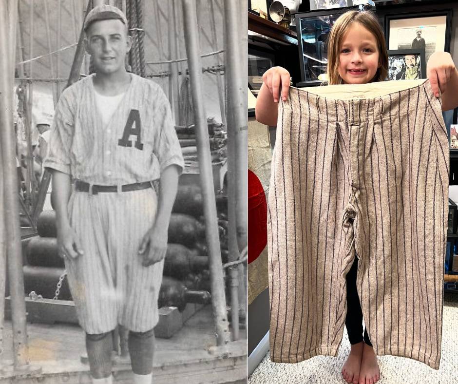USS Arizona Baseball Uniform