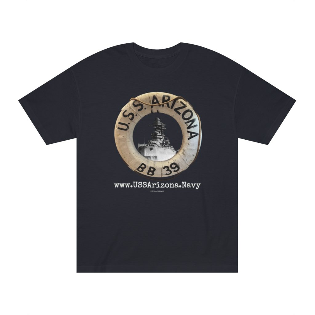 U.S.S. Arizona Life Ring -No Back - Unisex Classic Tee