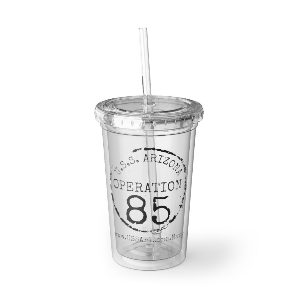 "Operation 85" 16oz Suave Insulated Acrylic Cup