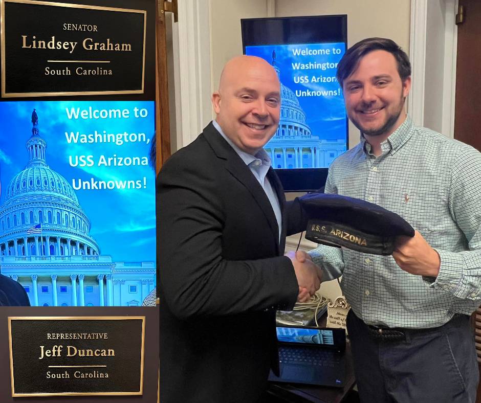 Jeff Duncan Office USS Arizona OP 85