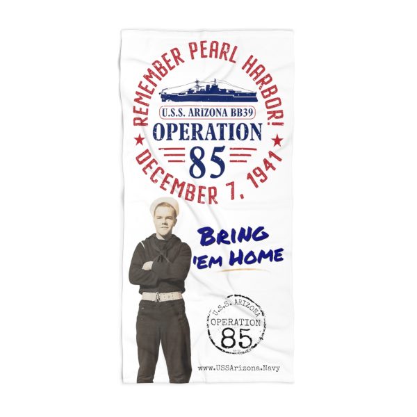 Remember Pearl Harbor beach Towel