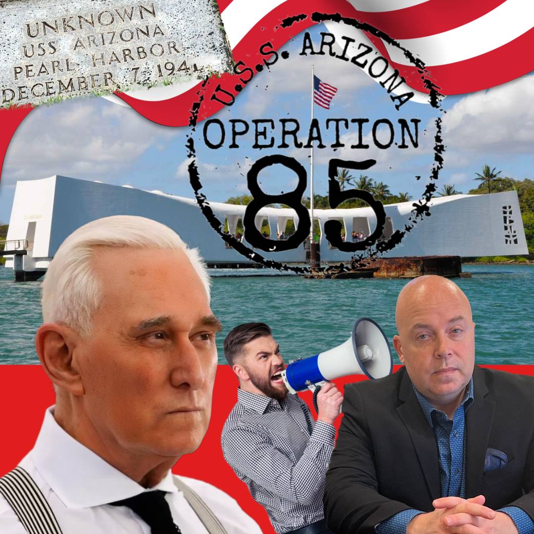 Roger Stone Kevin Kline USS Arizona Operation 85