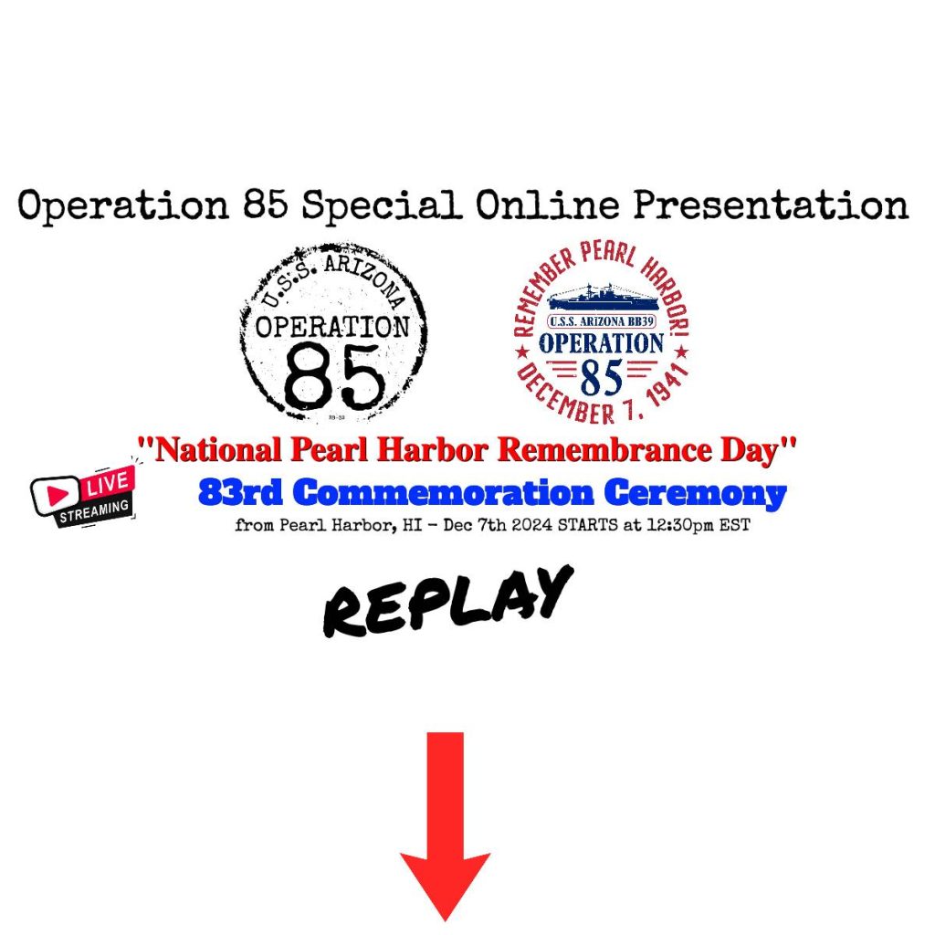 83rd Pearl Harbor replay