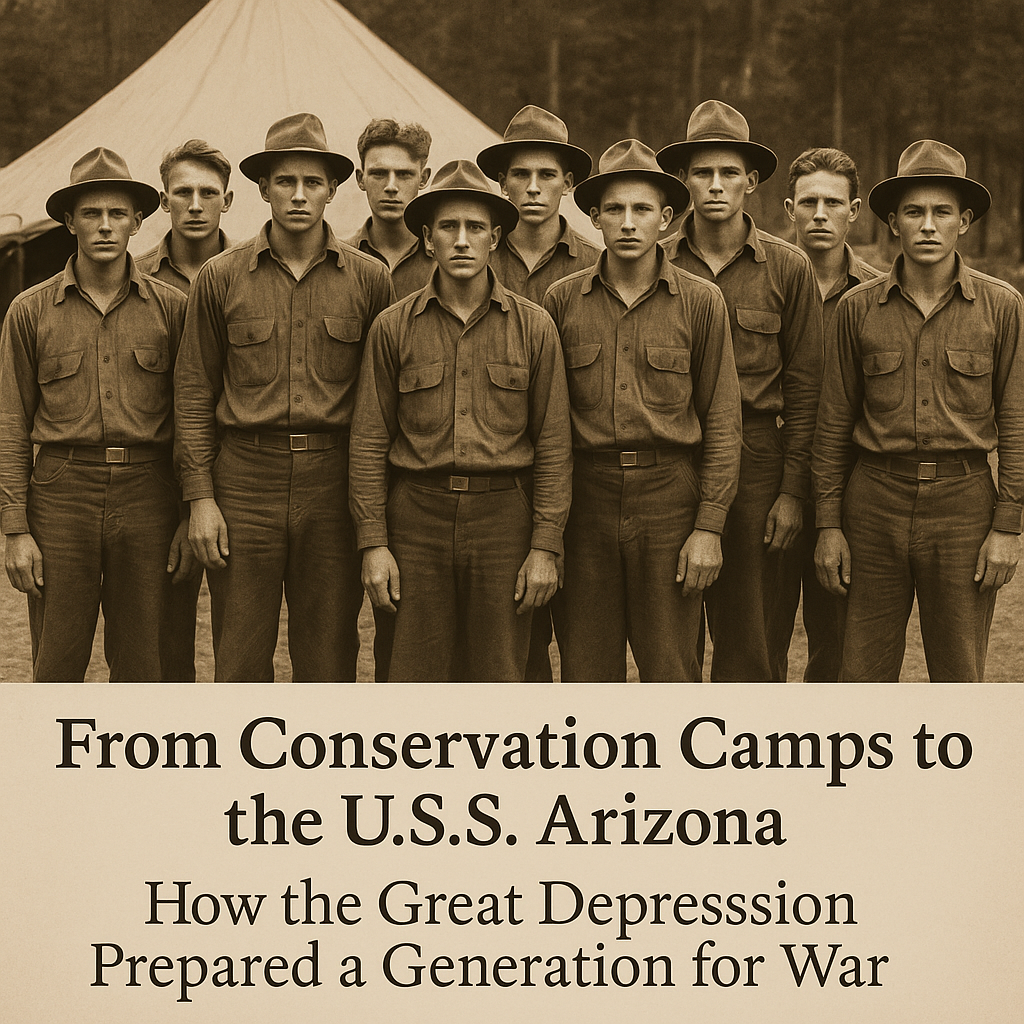 1930 Civilian Conservation Corps to USS Arizona