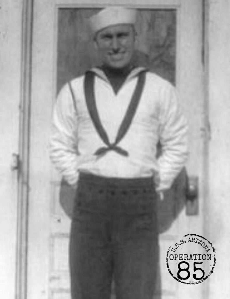 Melvin Freeland Horn USS Arizona