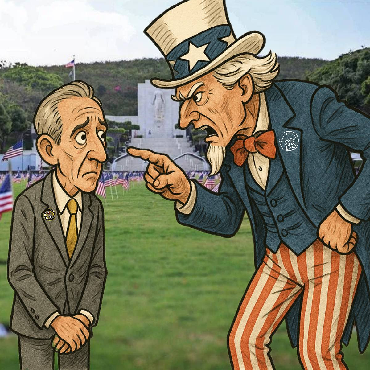 Uncle Sam Mad at DPAA