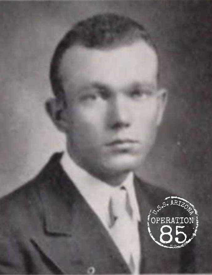 Wilburn James Ashmore USS Arizona